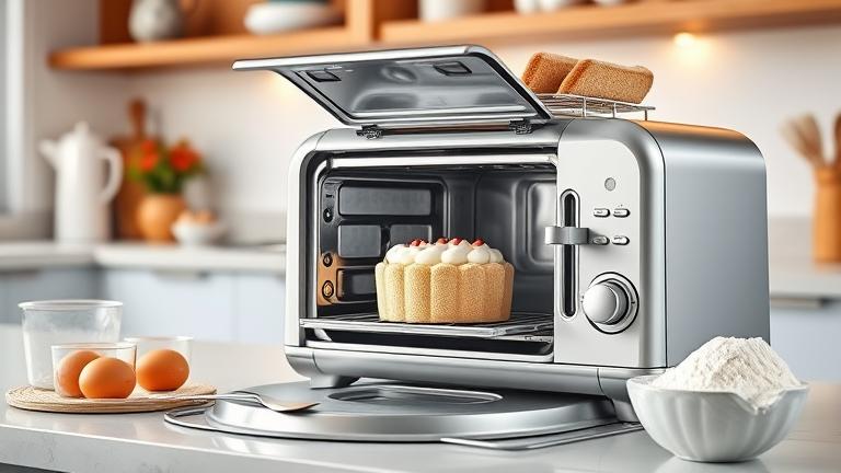 how do i bake a cake in a toaster?