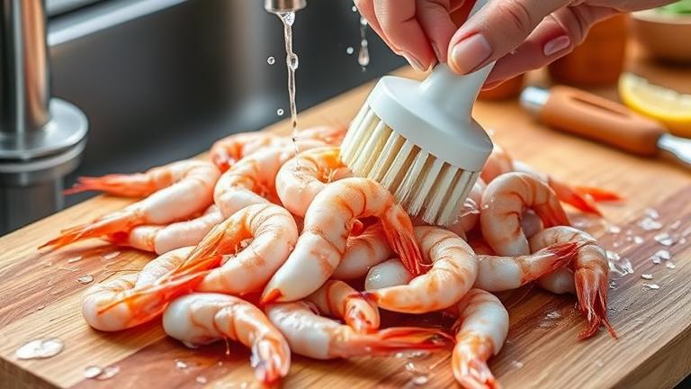 should i wash shrimp before cooking?