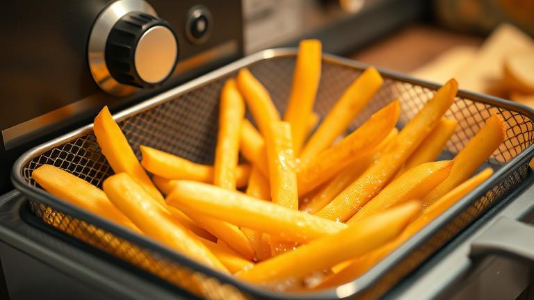 how long does it take to fry frozen french fries?