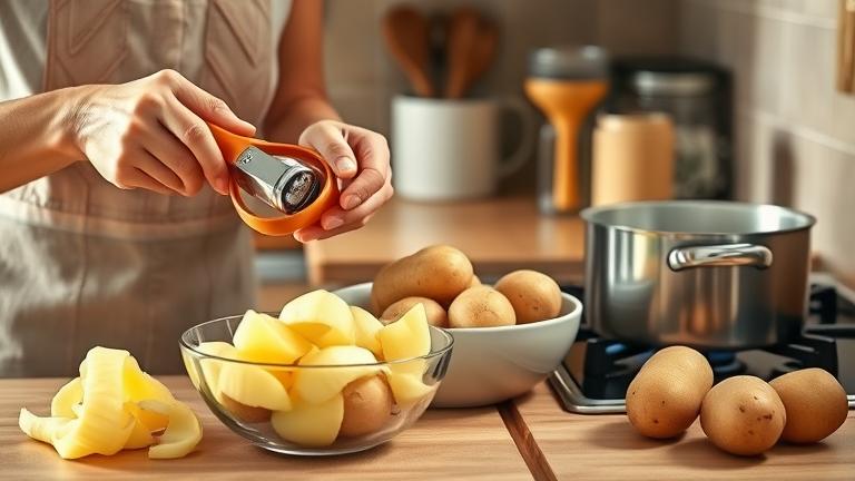do you have to peel potatoes before boiling?