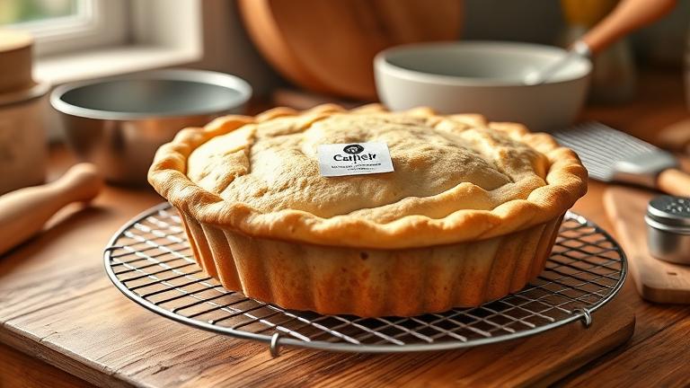 what rack do you bake pie on?