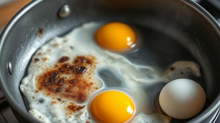 what will happen if eggs will be cooked too long?
