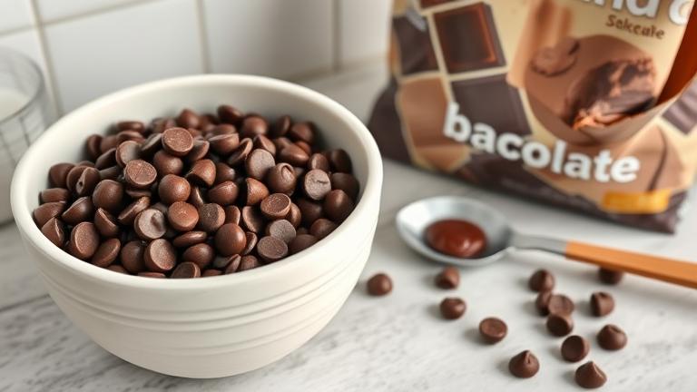 can you use semi sweet chocolate chips instead of baking squares?