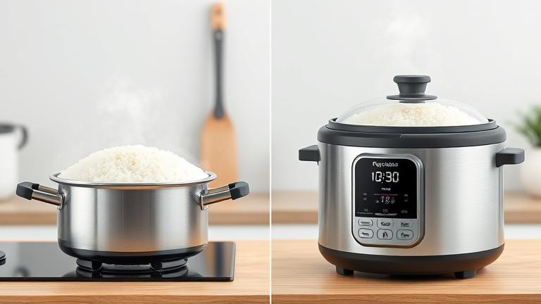 is it faster to cook rice in a rice cooker?