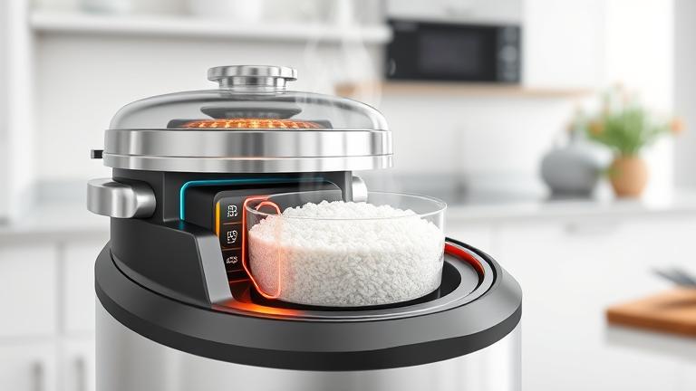how does a rice cooker know when to turn off?