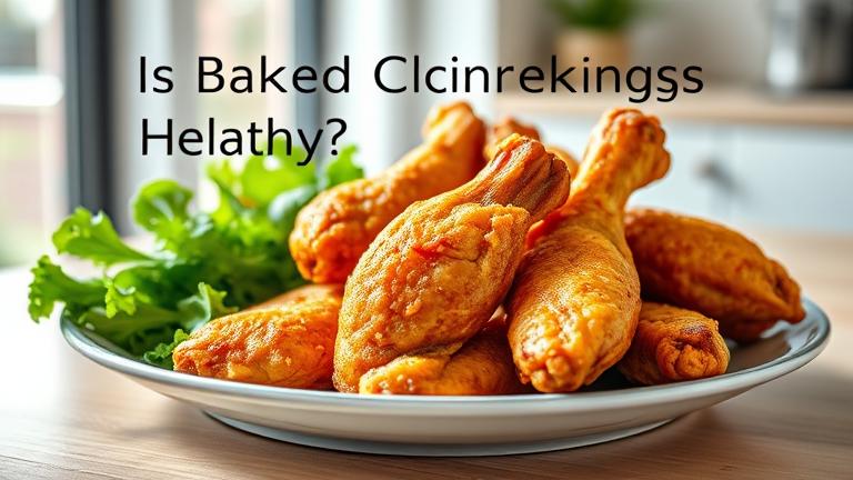 is baked chicken wings healthy?