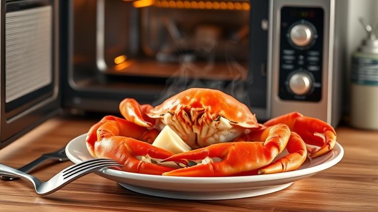 how do you reheat pre cooked dungeness crab?