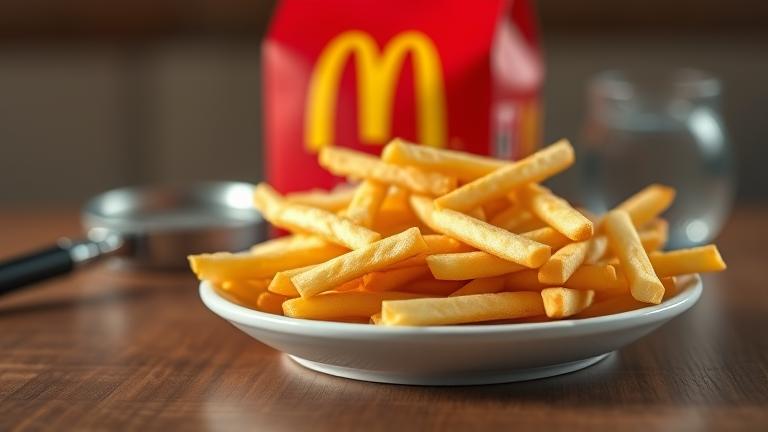 is there pig fat in mcdonalds fries?