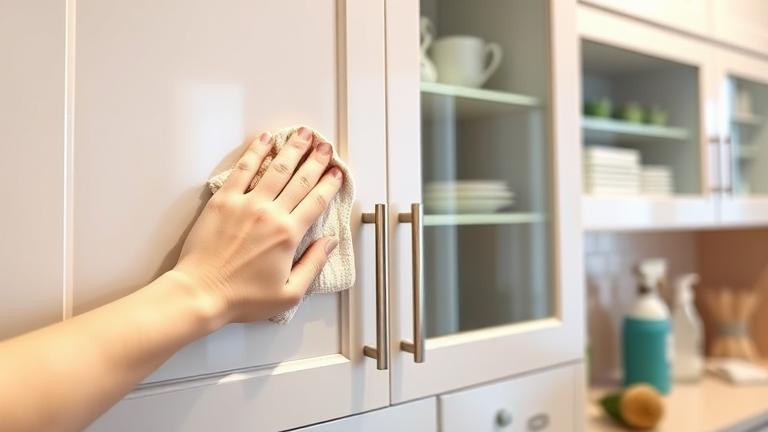how do you clean kitchen cabinets? - Test Food Kitchen