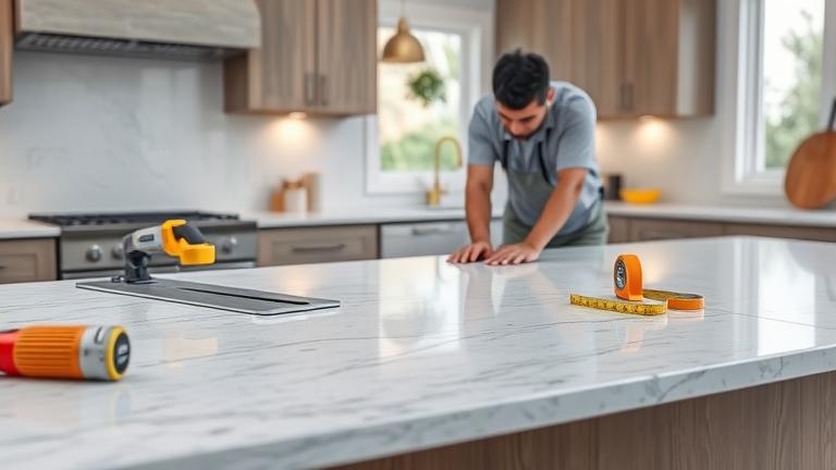 how to install kitchen countertops youtube? - Test Food Kitchen