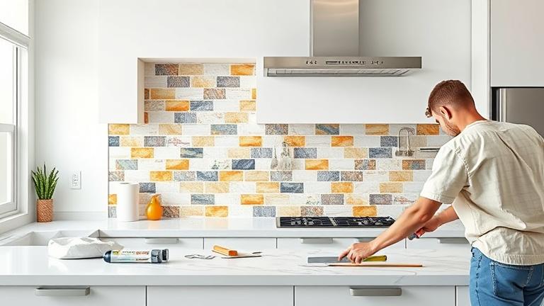 how to install a backsplash in a kitchen? - Test Food Kitchen
