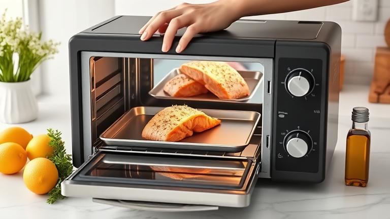 how to bake salmon in toaster oven? - Test Food Kitchen