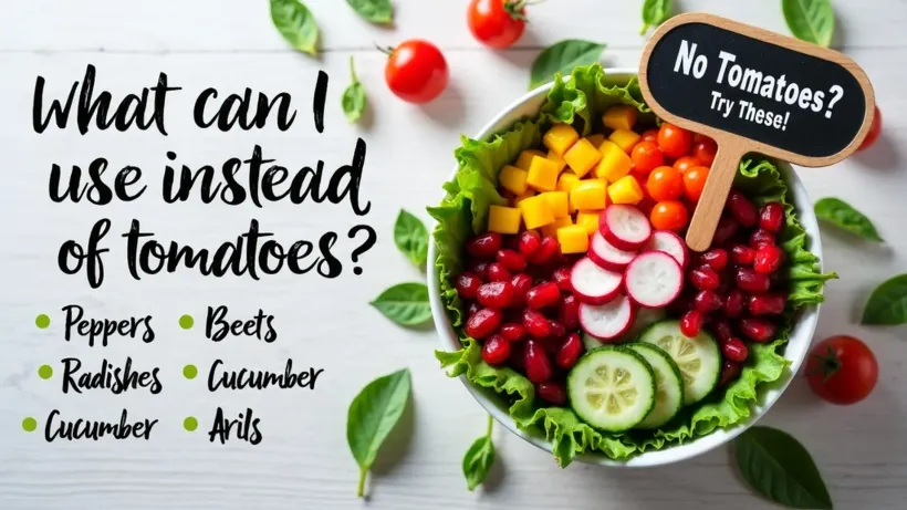 what can i use instead of tomatoes in salad? - Test Food Kitchen