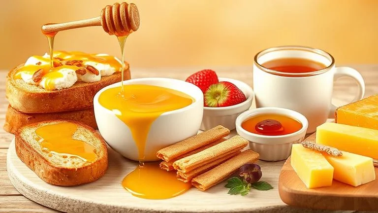 what to eat with honey?